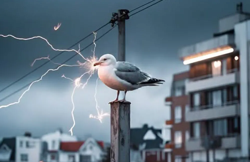 Una gaviota causó un apagón masivo en Ushuaia