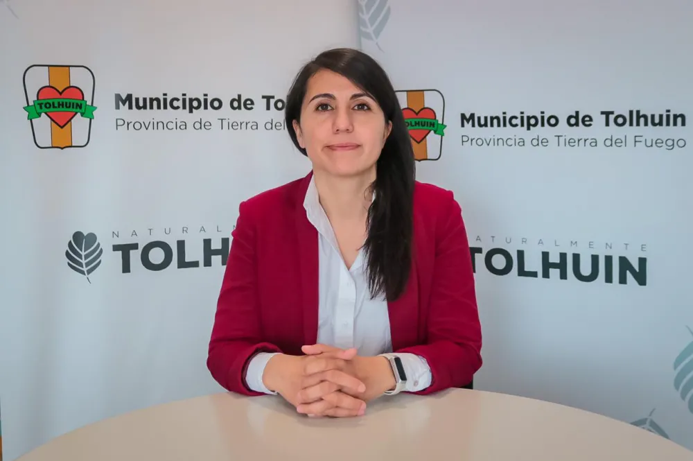 Ana Paula Cejas, secretaria de Gobierno del Municipio de Tolhuin.