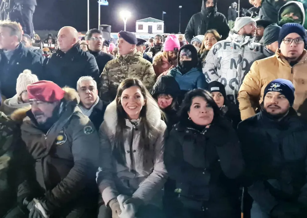 Concejales, presentes en la Vigilia por Malvinas