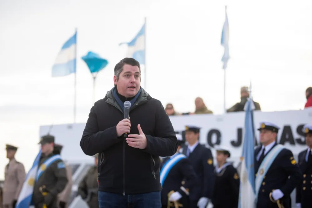 Martín Perez, intendente de la ciudad de Río Grande.