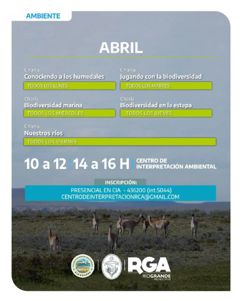 Actividades en el Centro de Interpretación Ambiental
