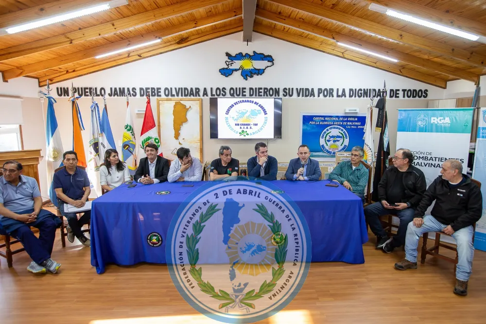 La Confederación de Veteranos de Malvinas de Argentina sumó su apoyo a la acción legal contra el radar inglés de Tolhuin