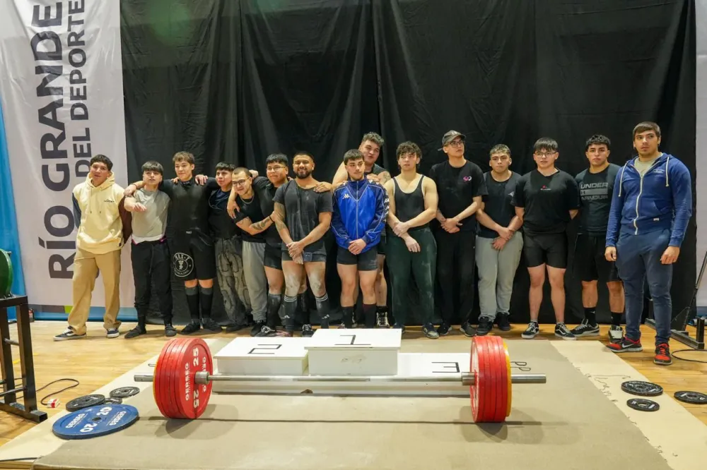 El municipio acompañó el Campeonato Apertura de Powerlifting