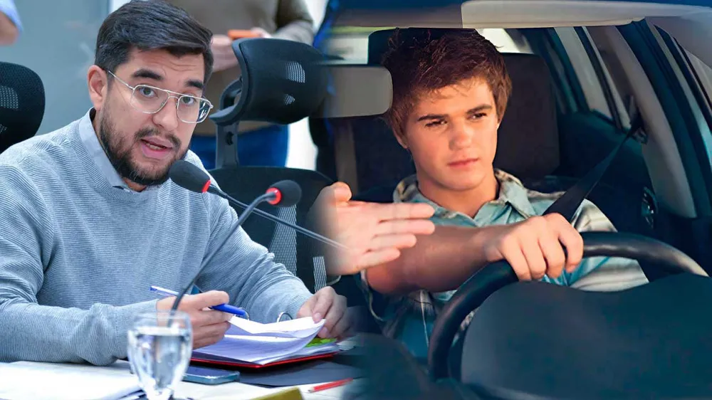 Jonatan Bogado, concejal de la ciudad de Río Grande.
