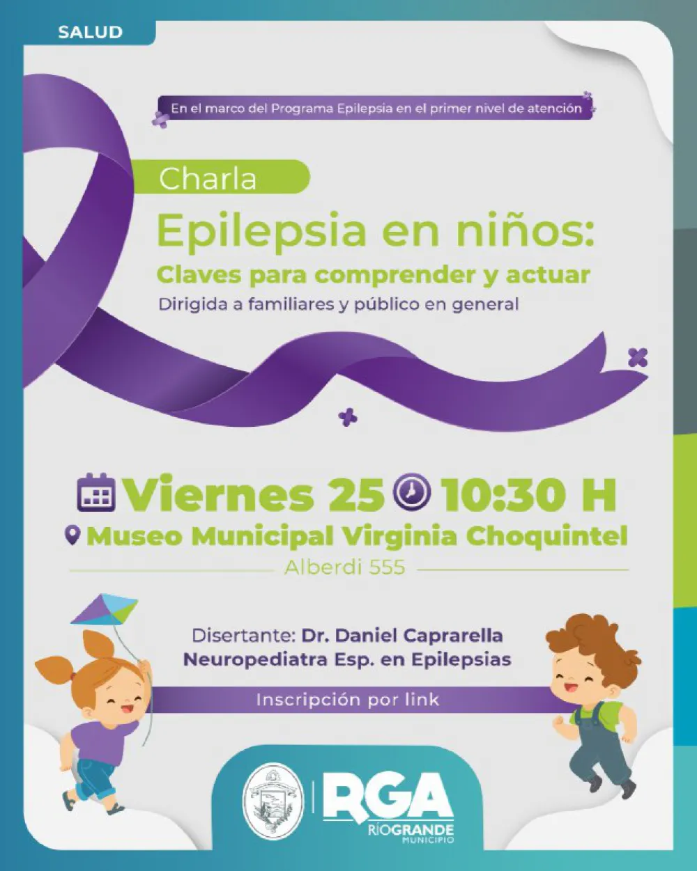 Abren las inscripciones para la charla “Epilepsia en niños