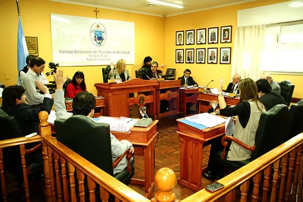 Los siete ediles votan afirmativamente el proyecto de declaración.