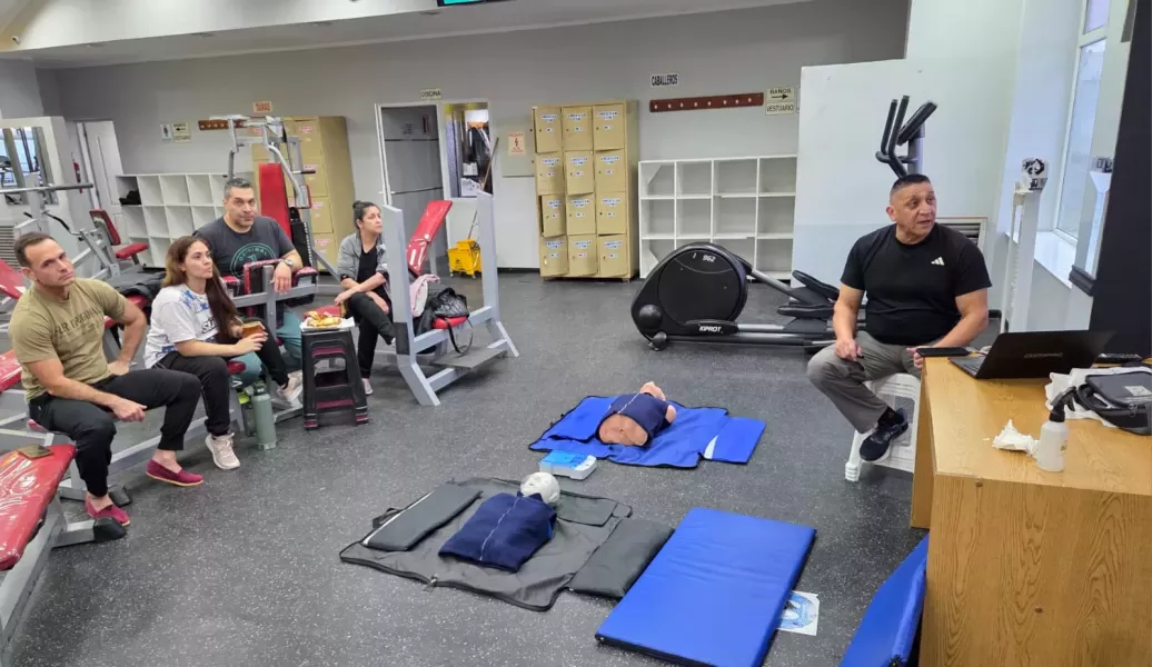 Personal de American Gim se capacitó en RCP