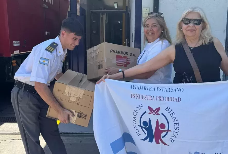 La Fundación Bienestar recibió una nueva donación de medicamentos del laboratorio Cassara