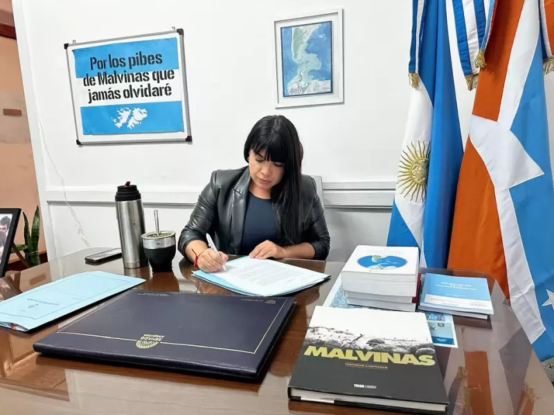 María Eugenia Duré, senadora nacional por Tierra del Fuego.