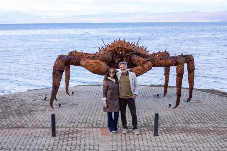 Quedó inaugurado el "Paseo de la Centolla"