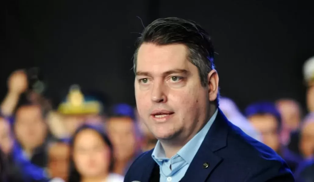 Martín Perez, intendente de la ciudad de Río Grande.