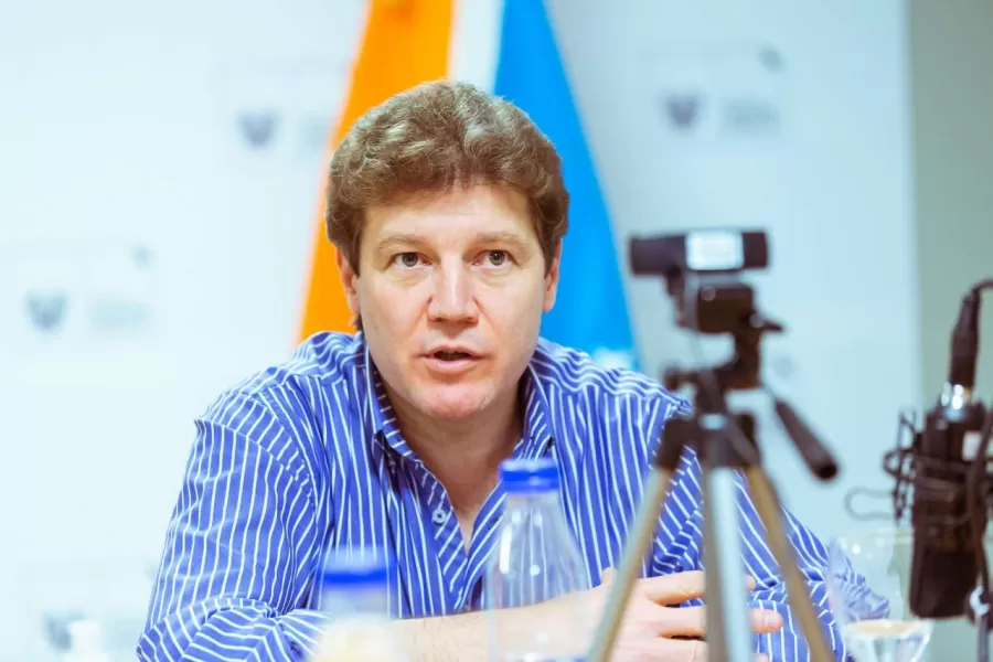 Gustavo Melella, gobernador de la provincia de Tierra del Fuego.