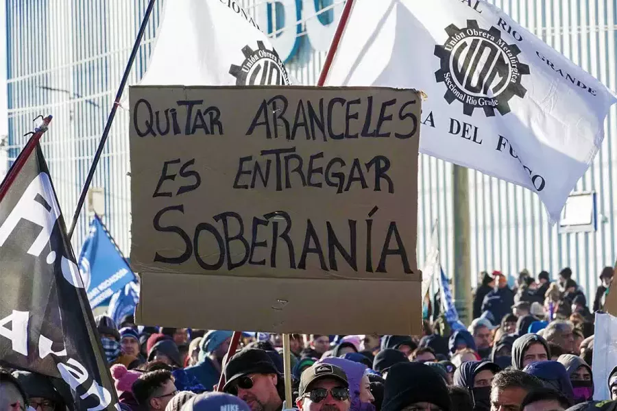 Tierra del Fuego, paralizada en defensa del empleo industrial