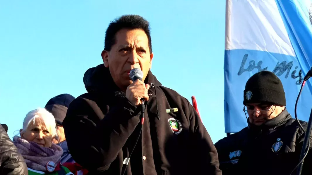 Roma Alancay, ex combatiente de Malvinas.
