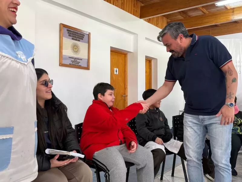 El Concejo de Tolhuin recibió a estudiantes de primaria