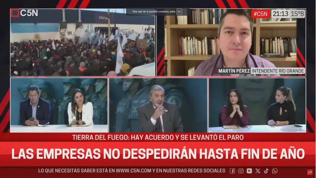 Martín Pérez desafió a Federico Sturzenegger