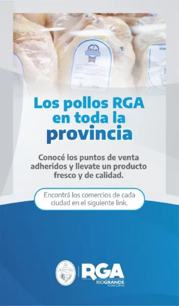 RGA Alimentos en toda la provincia