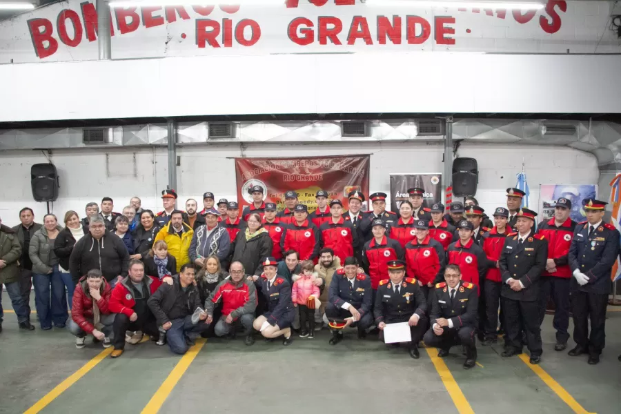 El Municipio acompañó el acto conmemorativo por el Día del Bombero Voluntario
