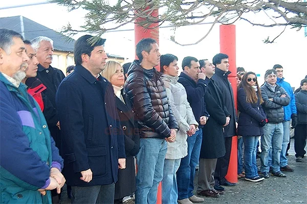 El acto en Río Grande fue presidido por la concejal Miriam Boyadjian.