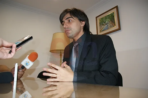 Secretario de Gobierno del Municipio de Río Grande, Paulino Rossi.