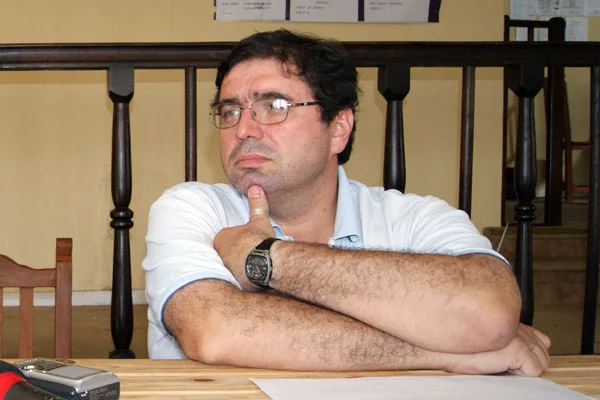 Secretario de Organización de SUTEF, Héctor López Auil.