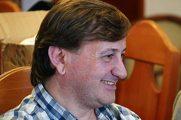 Julio Catalán Magni participó de la ruenión realizada el lunes por la mañana.