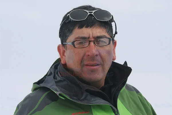 Director del Programa Antártico y Sub Antártico de la Universidad de Magallanes, Carlos Cárdenas.