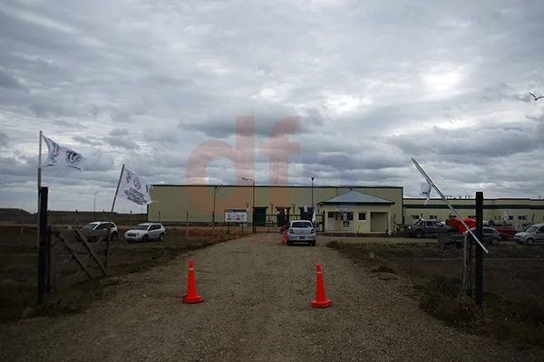 En la empresa no hay actividad a raíz de la protesta.