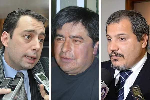 Guillermo Aramburu y Lisandro Fonrradona criticaron a Carlos Córdoba.