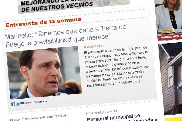 delfuego noticias renovó sus secciones especiales.