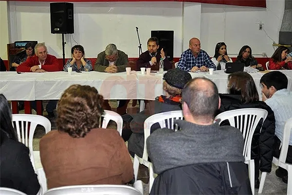 La reunión se llevó a cabo en el Comité Río Grande.
