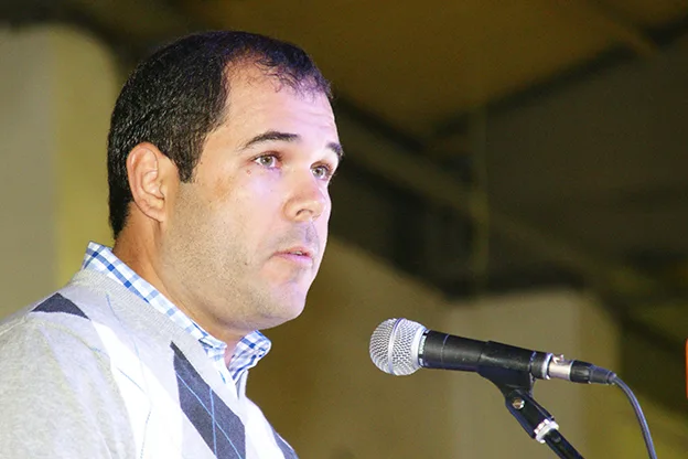 Secretario de la Producción del Municipio de Río Grande, Agustín Tita.
