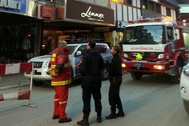 El ígeno fue prontamente contenido por Bomberos Voluntarios de Ushuaia.