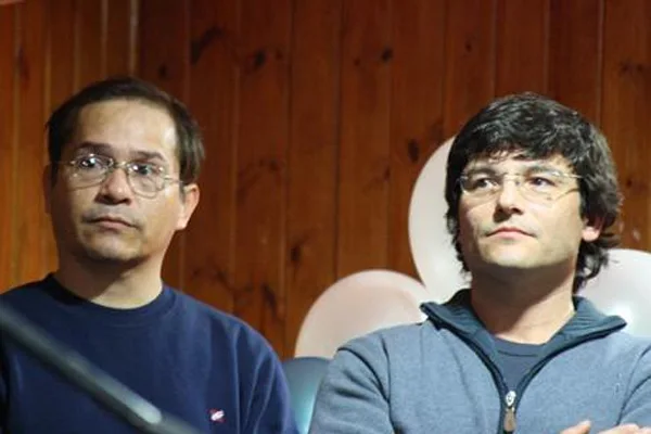 López y Raimbault, durante su actividad en la Legislatura.