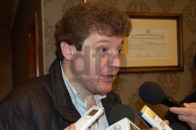 Intendente del Municipio de Río Grande, Gustavo Melella.