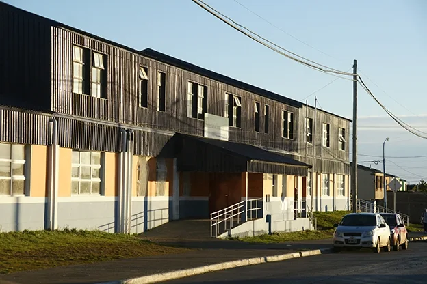 El colegio Soberanía Nacional, uno de los afectados por la falta de agua.