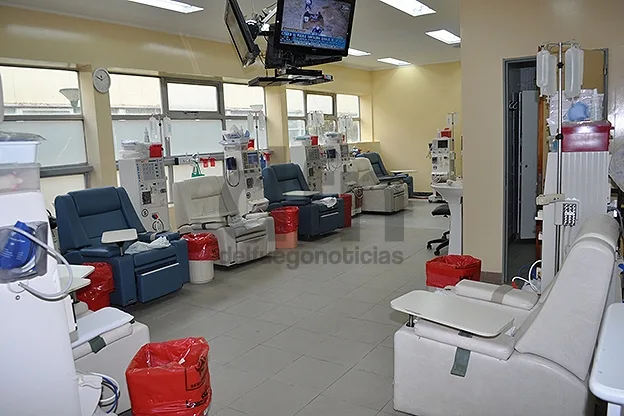 La nueva sala de hemodiálisis, con moderno equipamiento.