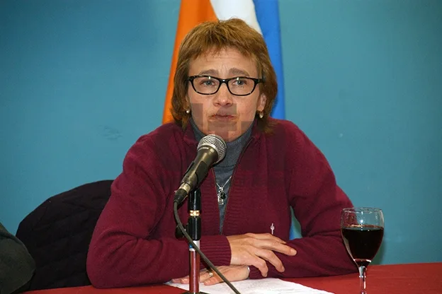 Gobernadora de Tierra del Fuego, Fabiana Ríos.