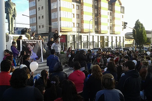 La marcha concluyó en San Martín y Belgrano.