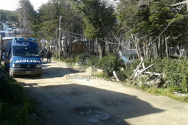 La presencia policial disuadió a los usurpadores.