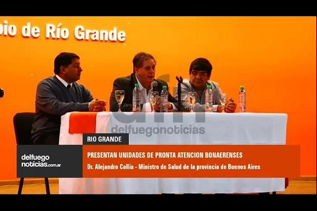 Collia expuso en Río Grande junto a Abregú y Arcando.