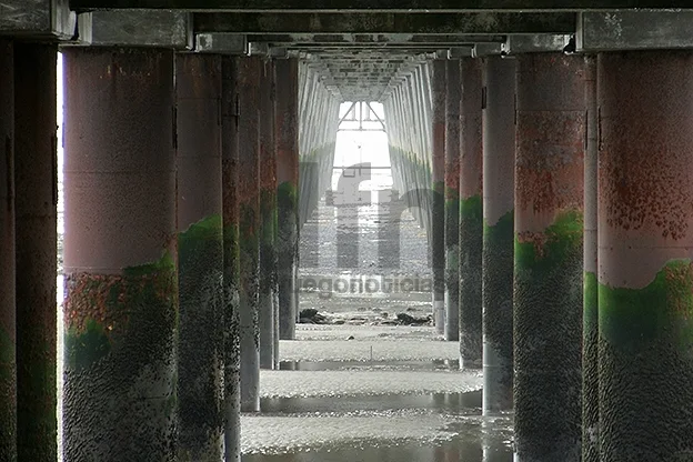 La obra del puerto de Río Grande está paralizada hace más de una década.