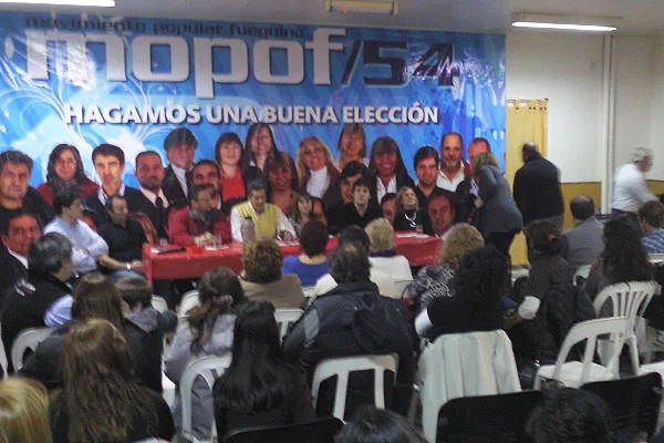 El MPF cerró su campaña en Ushuaia con un concurrido acto