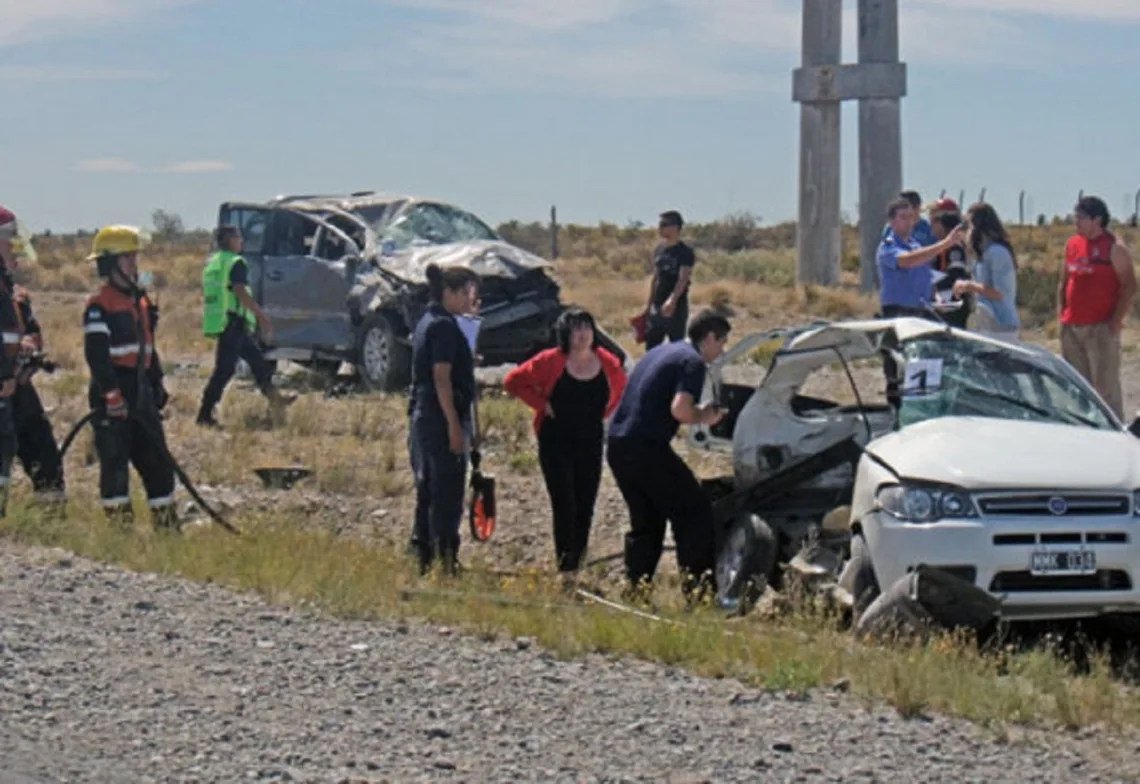Tragedia en Chubut: Una mujer murió en un accidente en la Ruta 25