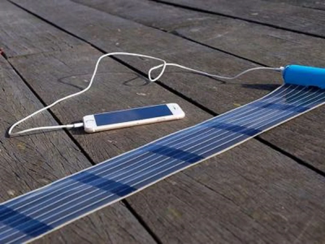 HeLi-on, el cargador solar enrollable 