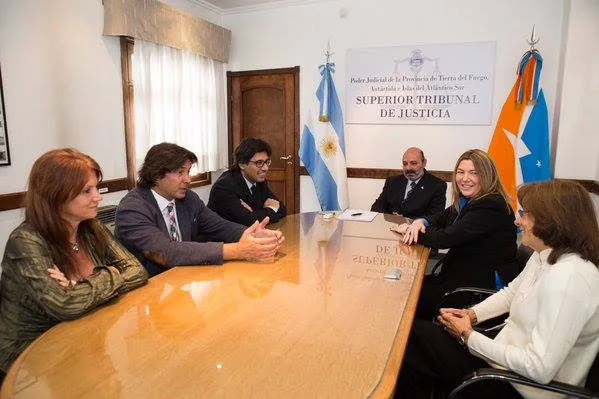 Bertone recibió al Ministro de Justicia y Derechos Humanos de la Nación