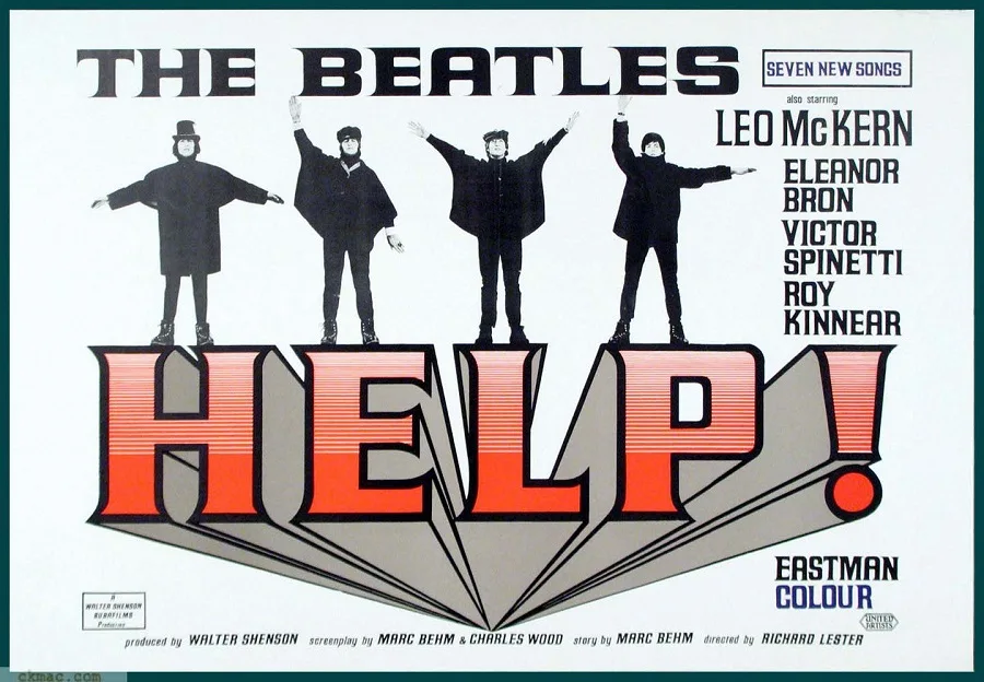Help! la película de Los Beatles, se proyecta gratis en Ushuaia