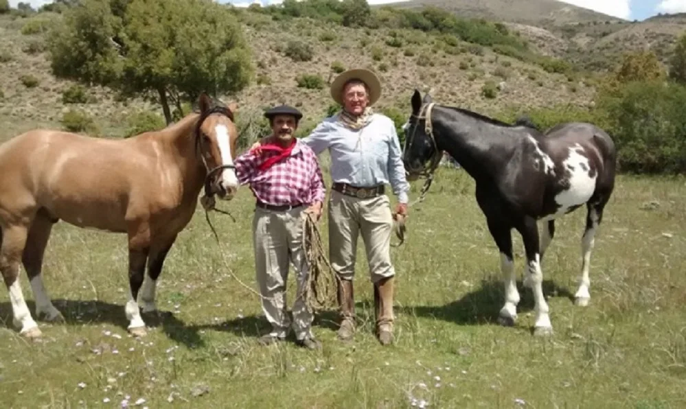 Llegó el gaucho Medina a Ushuaia