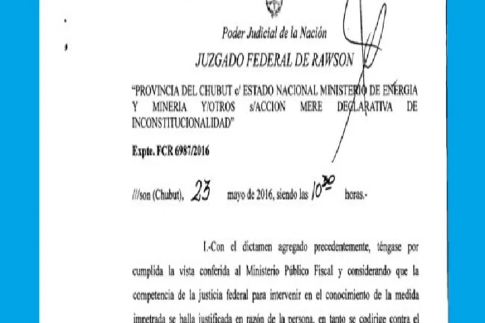 Fallo de un juez en Chubut: La Justicia frenó el tarifazo del gas