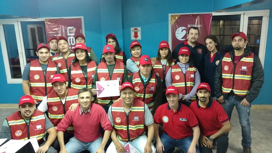 Grupo Newsan entregó certificados a los 23 flamantes brigadistas
